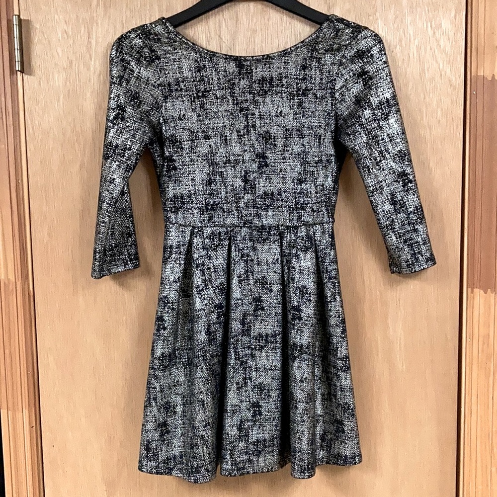 Gold cocktail dress